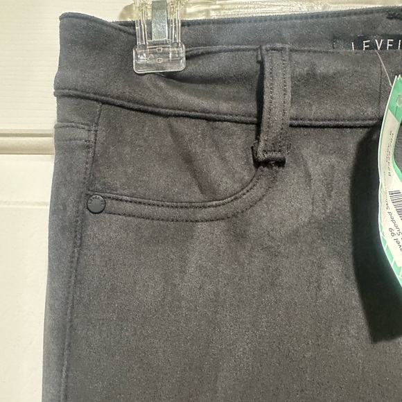 NWT Level 99 Mora Sueded Skinny Pant Grey Size 6 - Picture 4 of 12